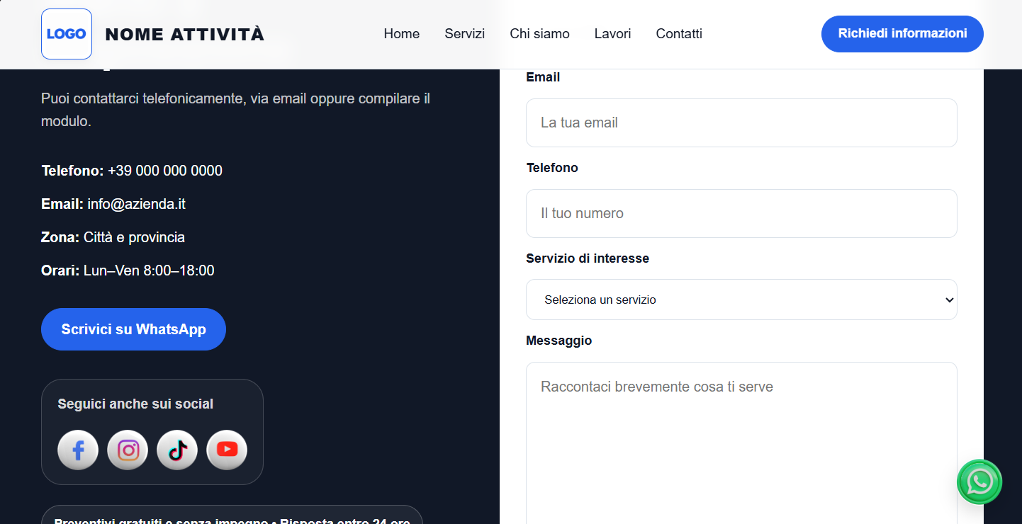 Anteprima template Plus Business 03